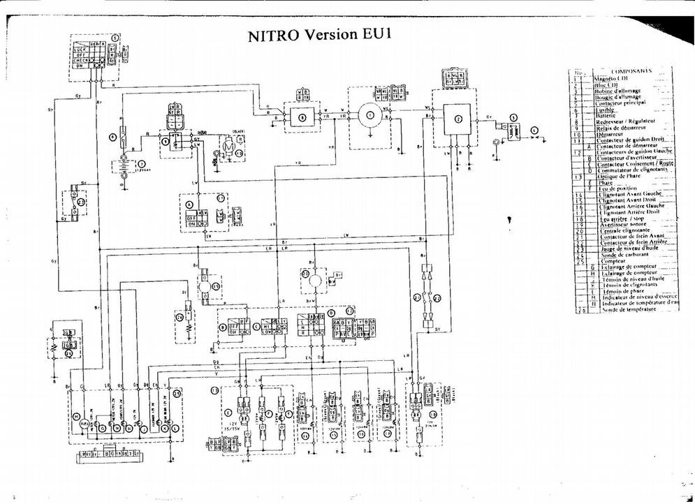 Schémas électriques pour vos scooters MBK - Scootcustom koso wiring diagram 